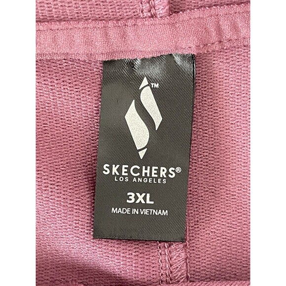Skechers GO LOUNGE Awakened‎ Women's Hoodie Burgundy NWT Size 3X Cozy Soft - Picture 8 of 14